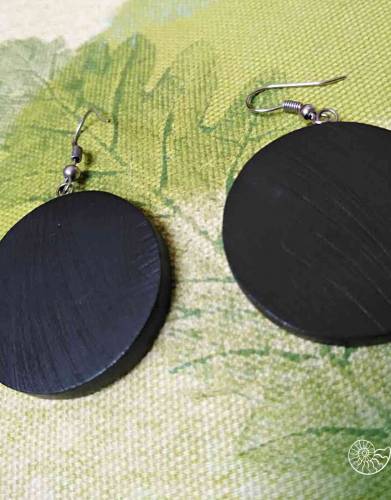 Серьги из гагата 18